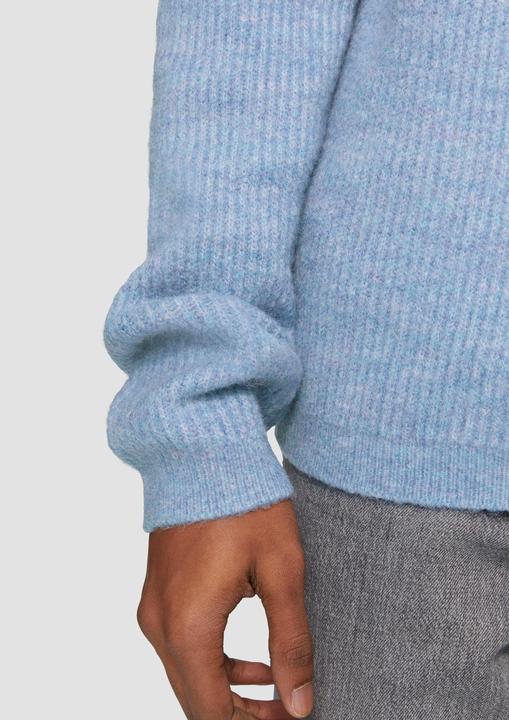 Image du produit s.Oliver Strickpullover Strick-Troyer mit Rippstruktur (XL)