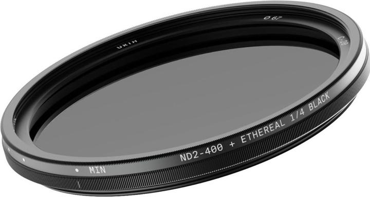 Image du produit Urth 77mm Variable ND2 400 + Â¼ Black Mist Filter Plus+ (77 mm, Filtre gris neutre)