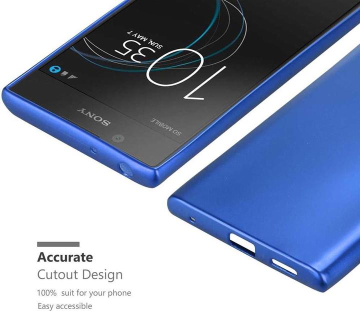 Actual product image Cadorabo TPU Matt Metallic Cover (Sony Xperia L1)