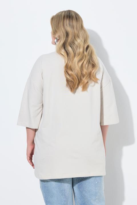 Image du produit Miamoda T-shirt oversize, application COCO léopard (50, 52)