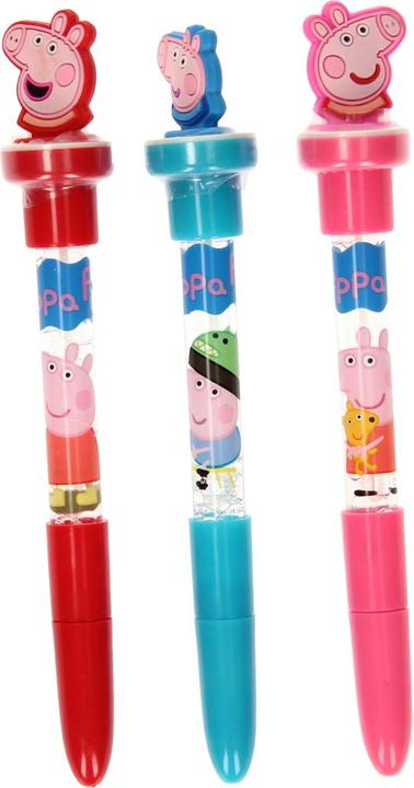 Fun trading Peppa Pig pen with bubbles and stamp