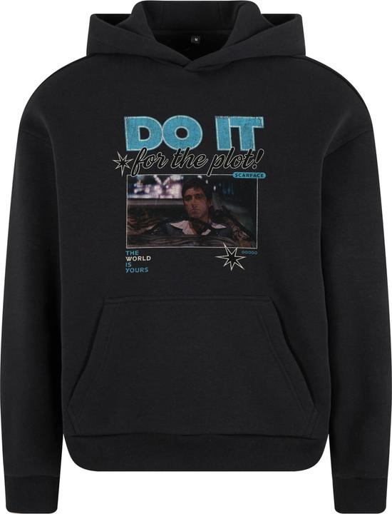 Produktbild MC Men MC1559 Scarface Do It Fluffy Hoodie black M (M)