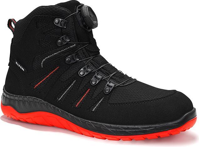 Produktbild Elten Sicherheits-Hochschuh S3 ESD Maddox Boa black/red mid Gr.42 (S3, 42)