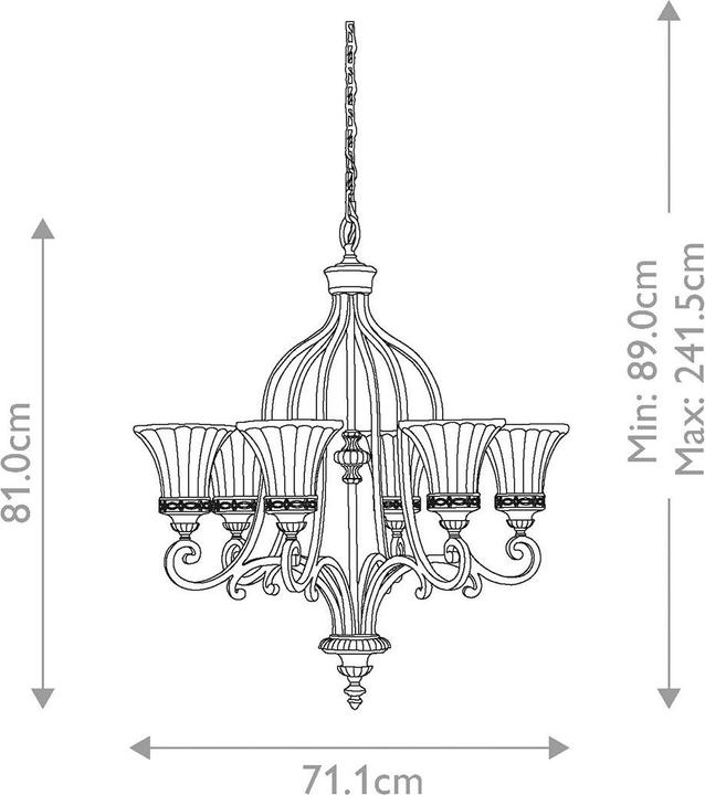 Produktbild Feiss Drawing Room (71.10 cm)