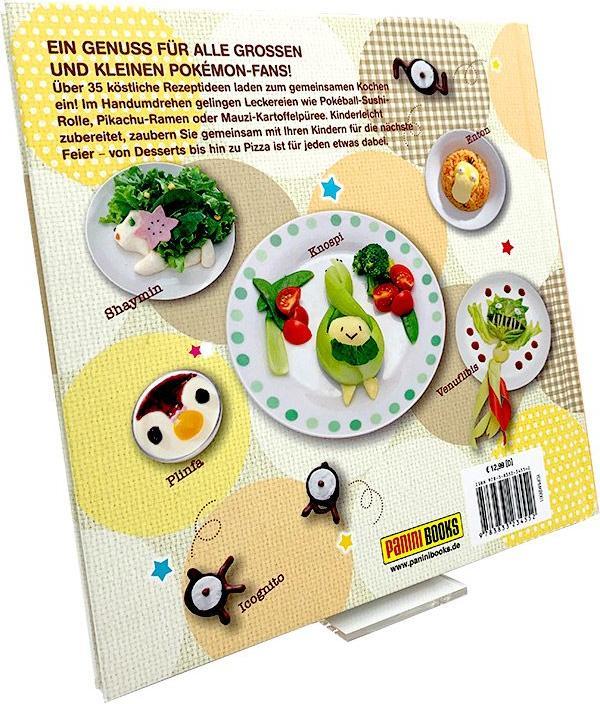 Produktbild Panini Das Pokémon Kochbuch: Einfache Rezepte, die Spass machen! (Deutsch, Kazuya Ogita, Maki Kudo, Markus Lange, 2017)