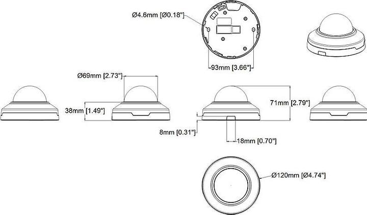 Actual product image Axis M4215-V (1920 x 1080 Pixels)