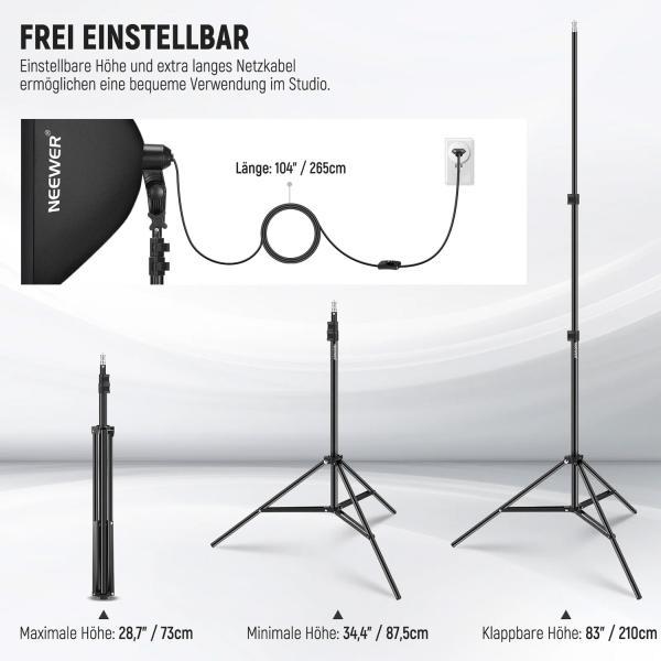 Produktbild Neewer NK200 (Set, 200 Ws)