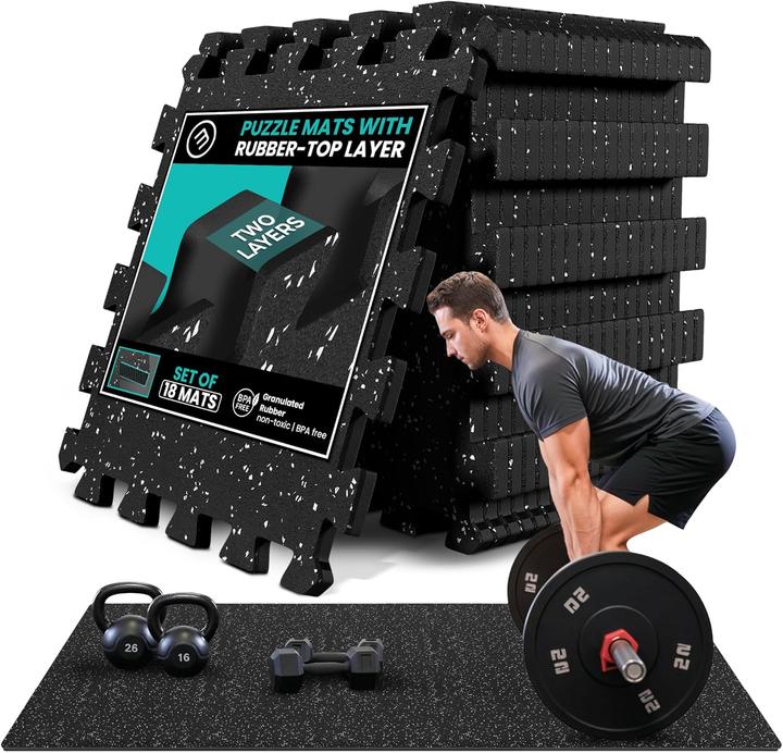 Actual product image BeMaxx Bodenschutzmatten Set (1 cm)