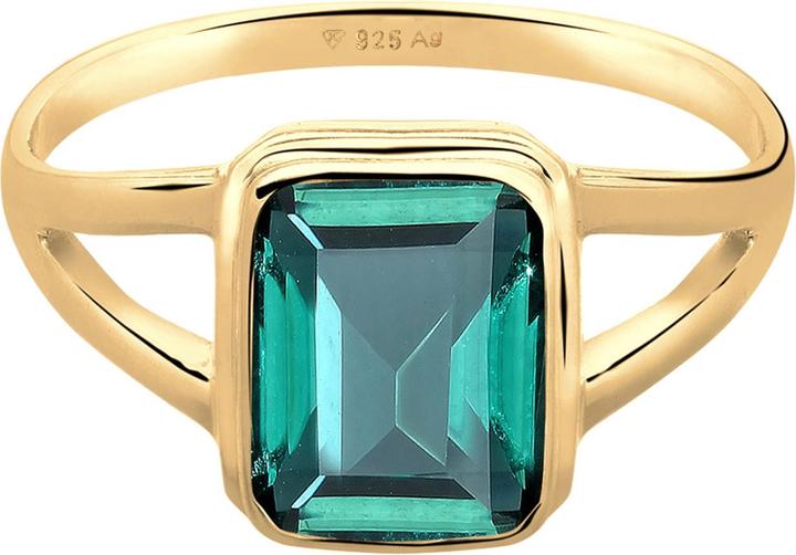 Produktbild Elli Ring Solitär Quarz 925er Sterling Silber (52, 925 Silber)