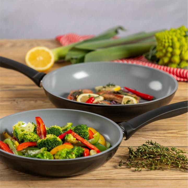 Image du produit Kuhn Rikon Easy Ceramic (Set de poêles + casseroles, Aluminium, 28 x 5.30 cm)