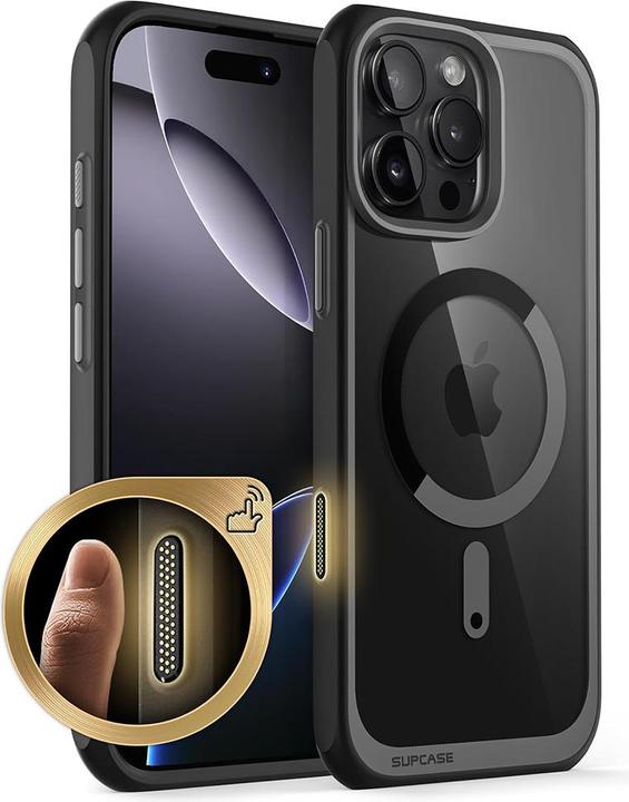 Immagine prodotto Supcase Ub Mag Magsafe Iphone 16 Pro Nero (Apple iPhone 16 Pro)
