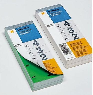 Image du produit HERMA Pavé numérique