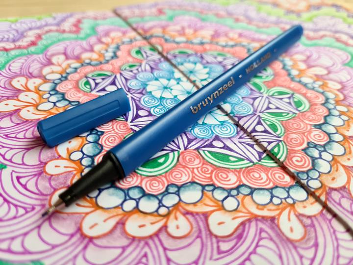 Produktbild Bruynzeel Fineliner Set 6 Farben Basic (6x)