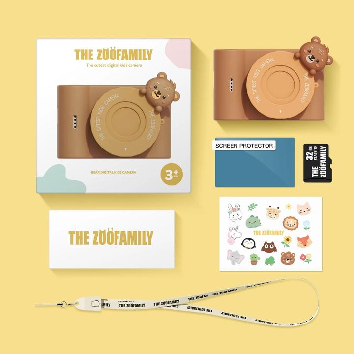 Produktbild The Zoofamily Kinder-Kamera C5 - Urban Zoo