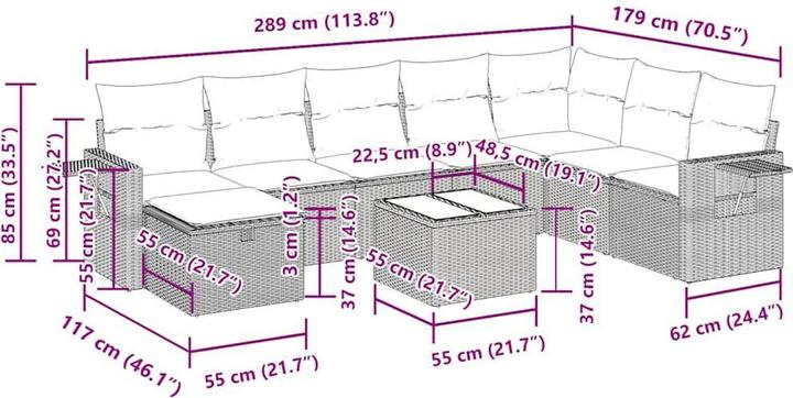Produktbild vidaXL Jaiden