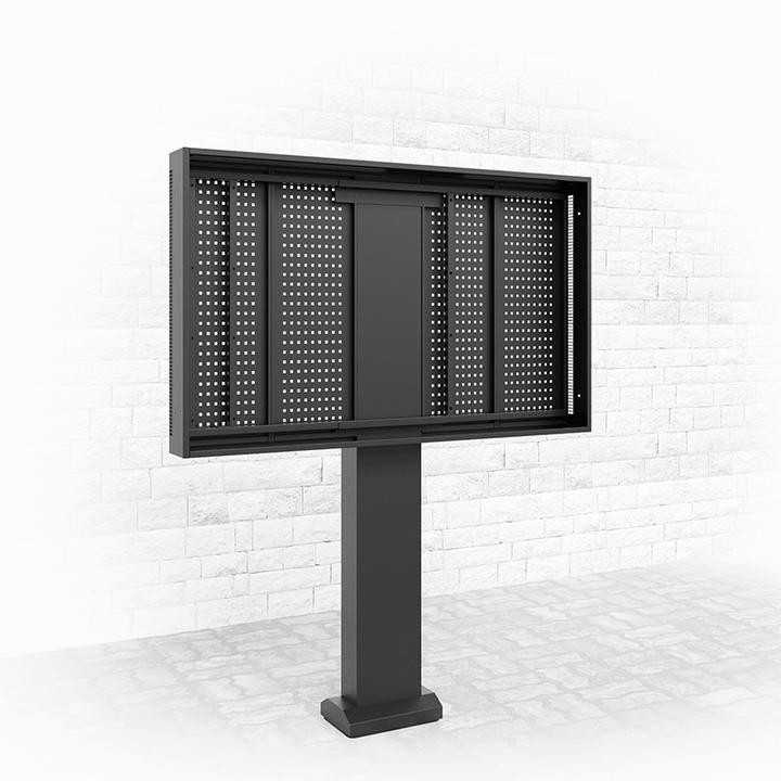 Produktbild Hagor ScreenOut OH 75 Landscape Standsystem fuer Samsung OH75 Serie outdoorfaehige Pulverbeschichtun