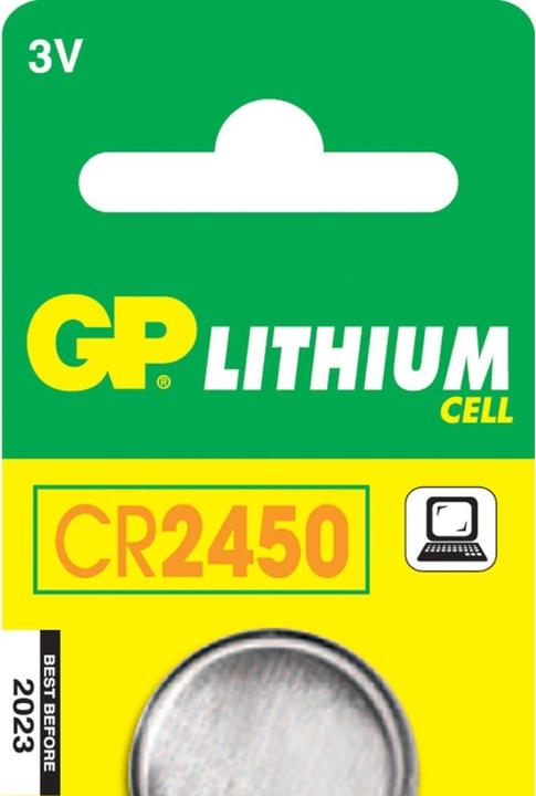 Immagine prodotto GP Batteries Cella a bottone (1 pz., CR2450, 610 mAh)