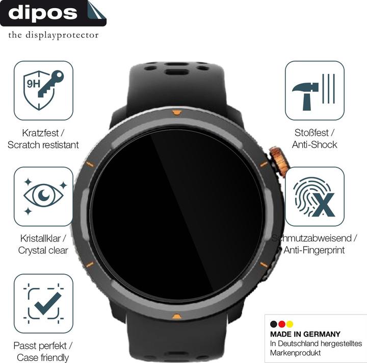Produktbild Dipos Anti-Shock Displayschutz 9H