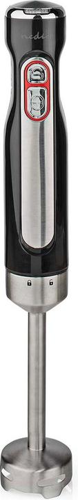 Produktbild Nedis Stabmixer 100 W Geschindigkeitseinstellung: 1-Speed Schwarz / Silber