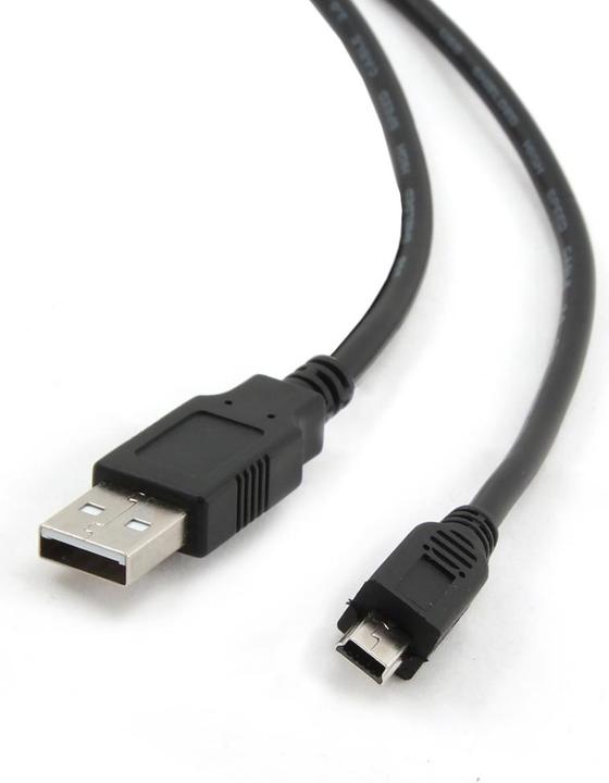 Actual product image Gembird USB cable USB (M) to mini USB, type B (M) (1.80 m, USB 2.0)