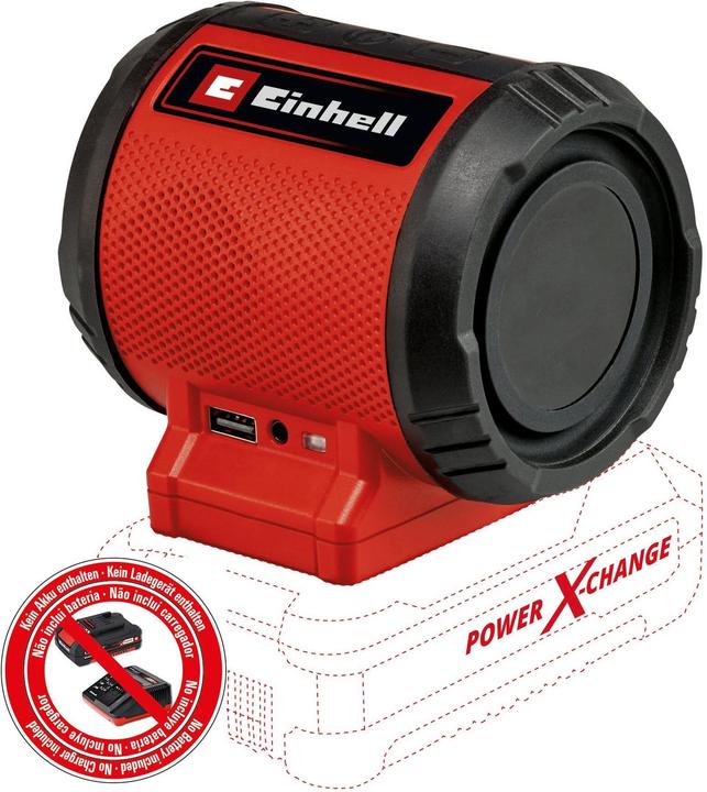 Image du produit Einhell TC-SR 18 Li BT Solo (43 h, Fonctionnement sur batterie)