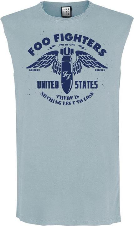 Immagine prodotto Amplified One By One Canotta Foo Fighters Senza Maniche Uomo (L)