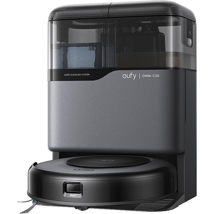 eufy Omni C20, Robot aspirapolvere, Nero, Grigio