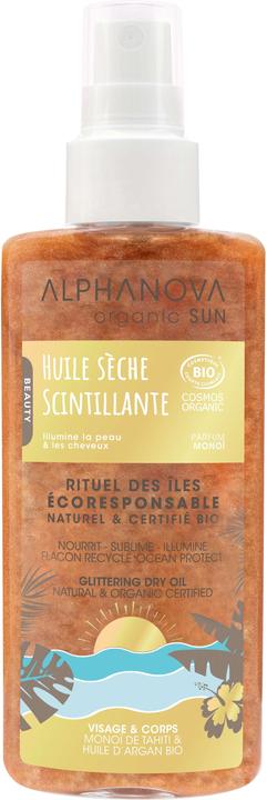 Immagine prodotto Alphanova SUN Spray Shimmering Oil olio biologico (Schiuma autoabbronzante, 125 ml)