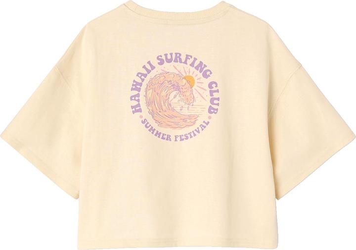 Produktbild Jonen Mädchen Cropped-Shirt mit Surferprint hinten (128)