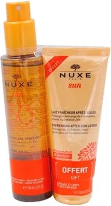 Productafbeelding Nuxe Sun Set Huile Solaire Bronzante 50 SPF (Zonnebrandolie, SPF 50, 570 ml)