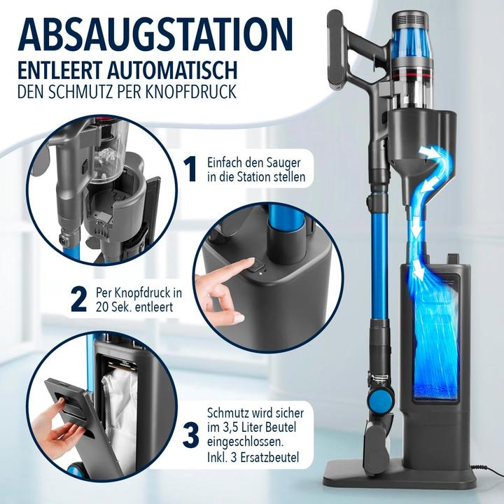 Produktbild CleanMaxx AeroTec 500 Handstaubsauger