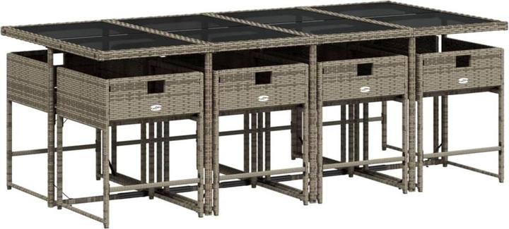 Actual product image vidaXL Garten Essgruppe (220 x 106 x 73 cm)