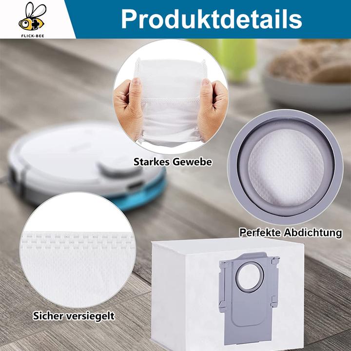 Image du produit Flickbee 3x Sacs pour aspirateur pour Roborock S8+/ S8 Pro Ultra/ S7 MaxV Ultra/ S7 Pro Ultra/ Q7+/ Q7 Max+/ (3 x)