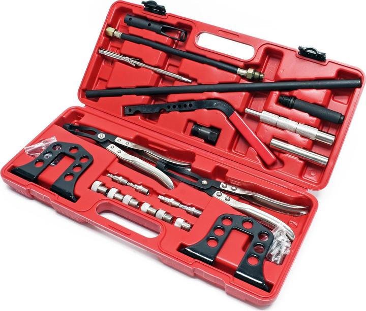 Produktbild Wiltec Druckluft Ventilfederspanner Ventilfeder Set Ventilschaftdichtung