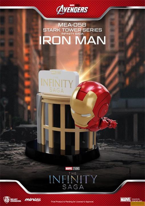Immagine prodotto Beast Kingdom Marvel figurine Mini Egg Attack The Infinity Saga serie Stark Tower Set 12 cm