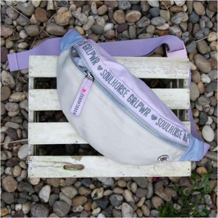 Actual product image Soulhorse Rainbow bum bag