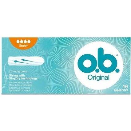 o.b., Tampons, Original Super tampons - Variant: 16 pcs