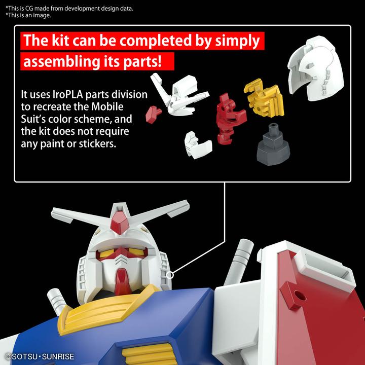 Produktbild Bandai GUNDAM - Best Mecha Collec. 1/144 RX-78-2 Gundam (Revival) - Model Kit