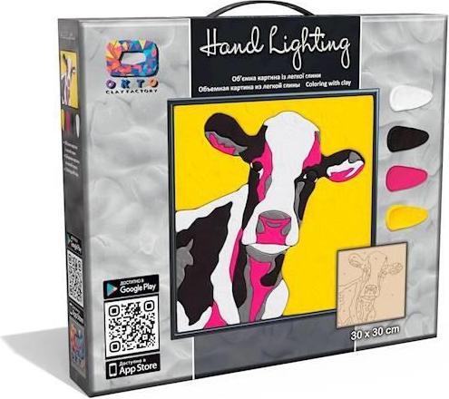 Actual product image Maksik Foam Mass Moon Light Clay Make Your Picture Cow 70083 UA