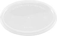 Produktbild Axfood Plastlåg Ø120 mm Rund Klar pp,50 stk/ps - (50 stk.)