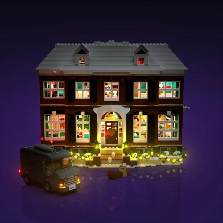 Actual product image Light my bricks LMB 2.0 LED light set for LEGO 21330 Home Alone