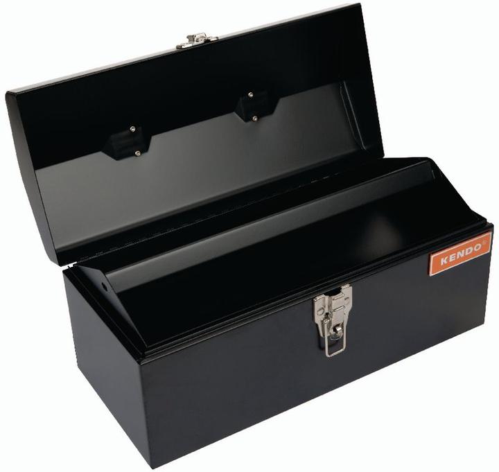 Actual product image Kendo Metal tool box, empty