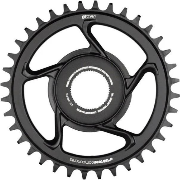Actual product image e*13 e*spec Direct Mount chainring, Shimano E8000, 32 T., 53mm chainline, black (32)