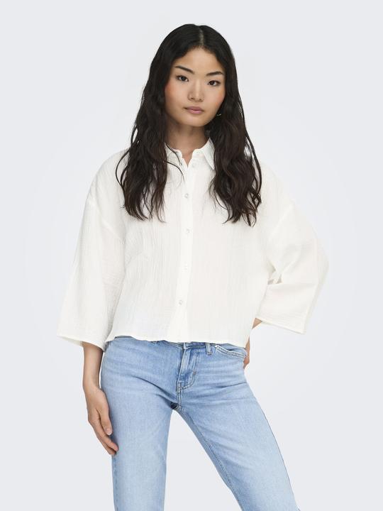 Produktbild JdY Normal geschnitten Hemdkragen Weite Ärmel Hemd Hemd (M)