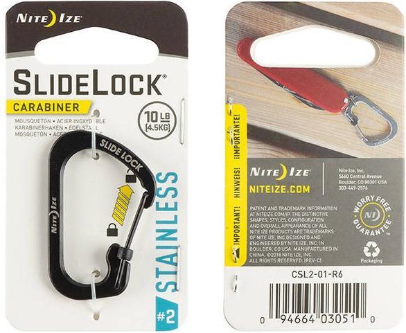 Produktbild Nite Ize Karabiner SlideLock Gr. 2 CSL2