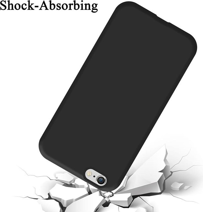 Actual product image Cadorabo TPU Liquid Silicone Case Cover (Apple iPhone 6)