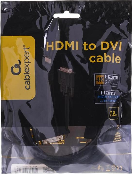 Productafbeelding Gembird HDMI (type A) - DVI (1.80 m)