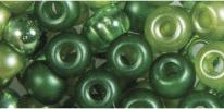 Image du produit Rayher Mélange de rocailles à gros trous 5.5mm vert mai
