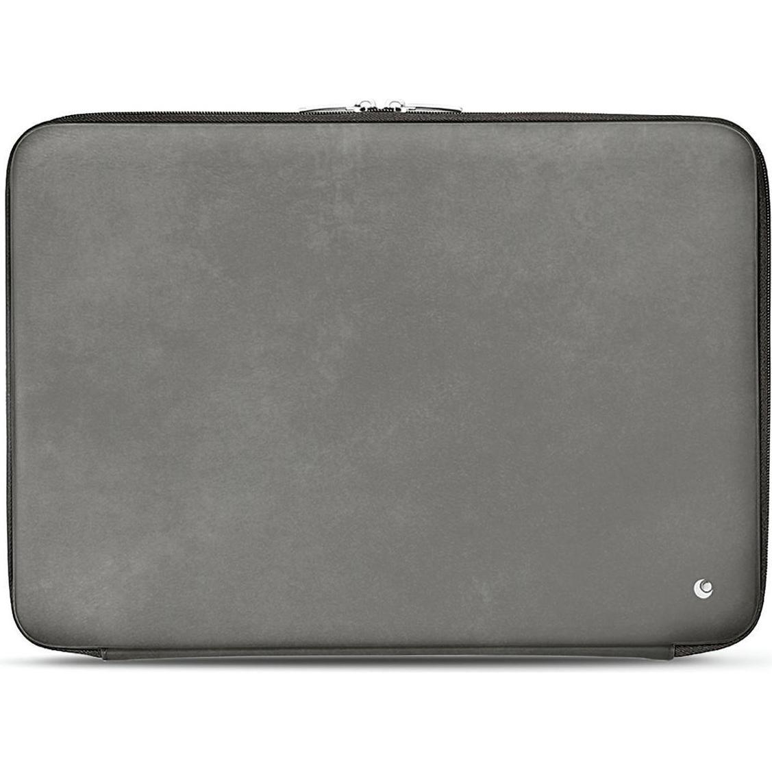 Noreve Lederhülle, Notebooktasche, Grau