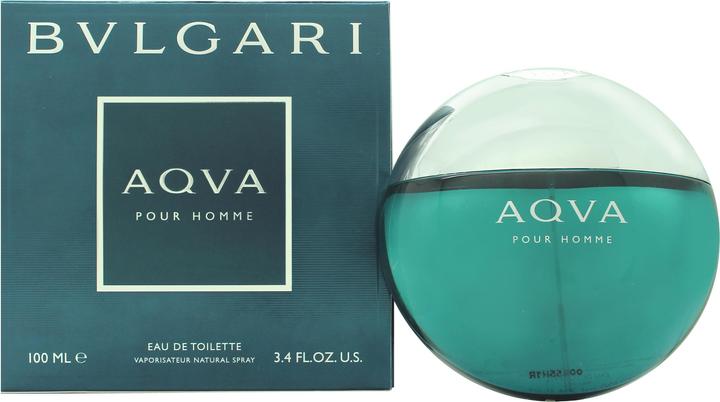 Actual product image Bulgari Bvlgari Aqva Pour Homme Eau De Toilette 100ml (Eau de toilette, 100 ml)
